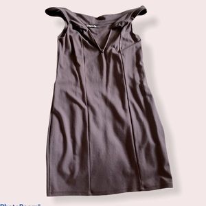 Mini off shoulder dress. Purples